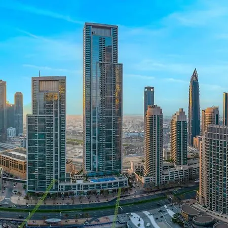 Grandeur 2 Bedroom Apartments I Burj Khalifa & Fountain Views I Free Parking, Gym, Pool, Wi-Fi & Ps5 I By Skyline Serenity Dubai Exterior photo